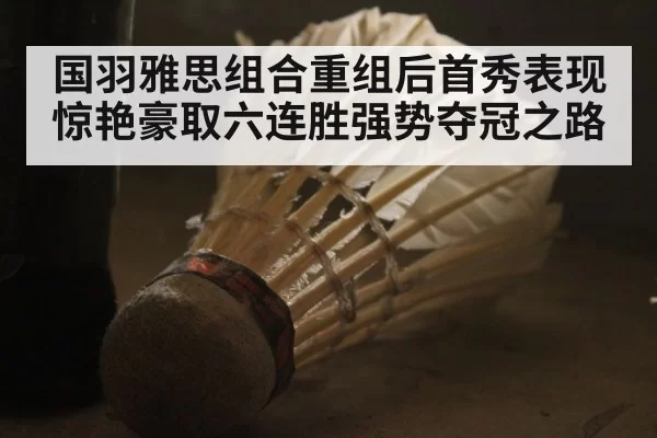 国羽雅思组合重组后首秀表现惊艳豪取六连胜强势夺冠之路